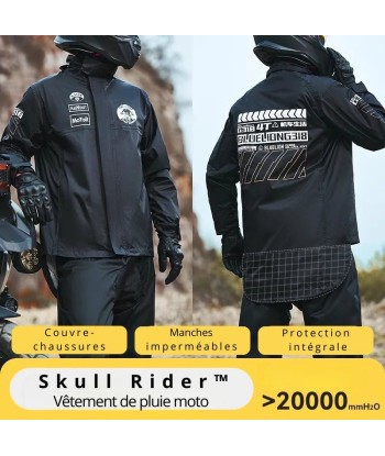 Vêtement de pluie moto Skull Rider™ pas cher chine