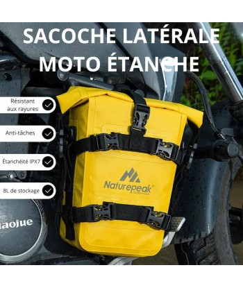 Sacoche crash bar moto - NaturePeak™ de pas cher