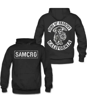 Pull a capuche "Sons of Anarchy  SAMCRO " les muscles