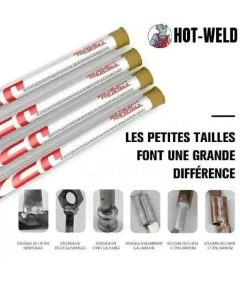 HOT-WELD - Baguette de soudure Aluminium Toutes les collections ici