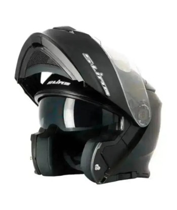 Casque Modulable Double écran Noir Mat | SLine550 destockage