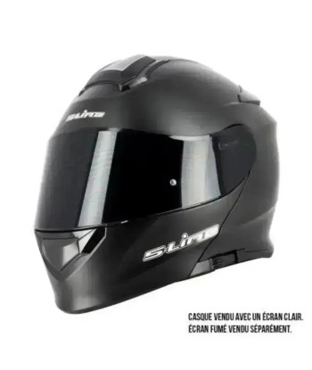 Casque Modulable Double écran Noir Mat | SLine550 destockage