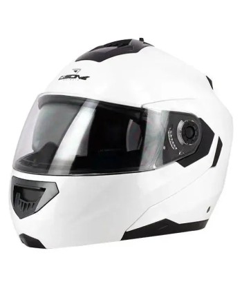 Casque moto modulable - Blanc S520 pas chere