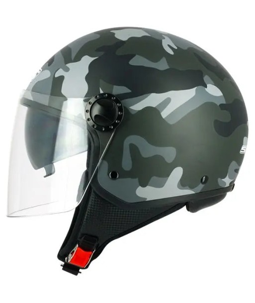 Casque moto Jet FURY- ICE CAMO de France