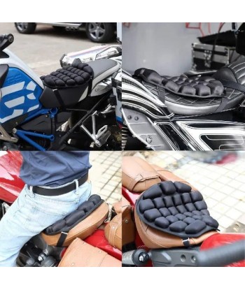 Coussin de selle moto confort - Air 3D en linge