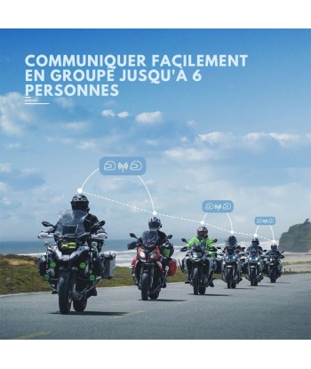 Intercom moto Lexin G2P -6 pilotes l'achat 