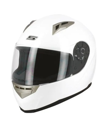 Casque Moto Femme Integral BLANC - S448 les ligaments