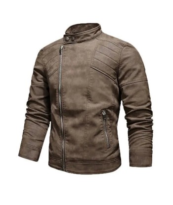 Perfecto Cuir Marron Homme d'Europe débarque