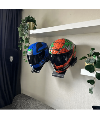 Support casque moto mural shop