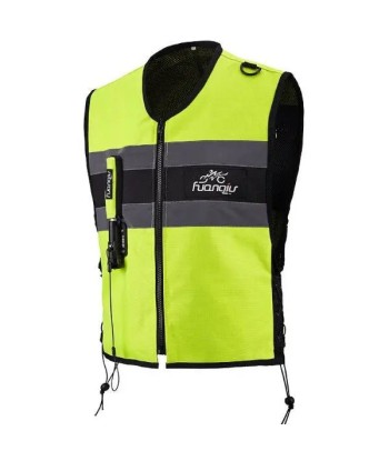 Gilet Airbag Moto | TS4 Jaune livraison gratuite