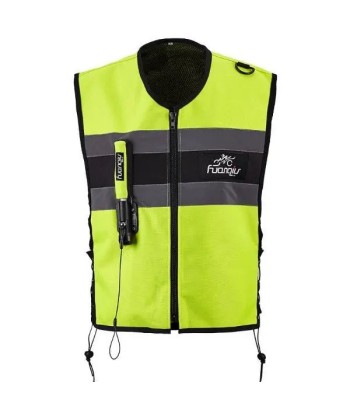 Gilet Airbag Moto | TS4 Jaune livraison gratuite