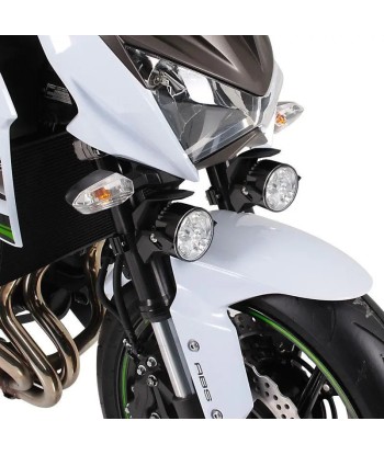 Moto Phares LED S2 - Inclut câble de connexion, Autorisation E, Tension 12V/24V de votre