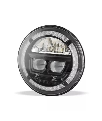 Phare avant 7 pouces LED Compatible Harley Davidson F10 prix