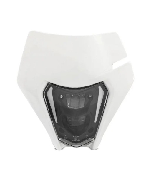 Phare LED moto ECE avec masque pour KTM EXC / EXC-F / Freeride / Enduro / SMC 14-22 XDure SW1 blanc pas cher