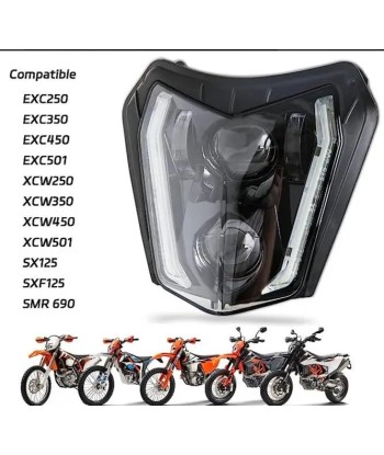 Plaque Phare KTM led Pour