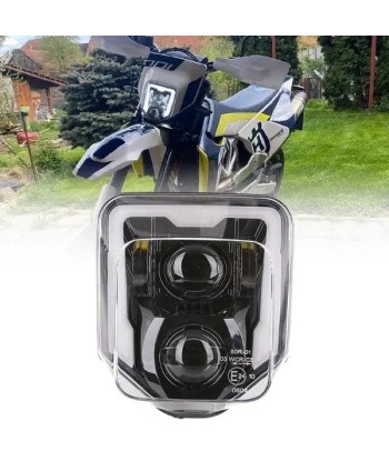 Phare Principal à LED ECE  pour Husqvarna 701 Supermoto 15-23 de pas cher