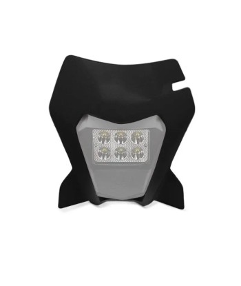 Plaque phare pour KTM 690 SMC/ R 19-22 Xdure PQ6 carenage noir pour bénéficier 