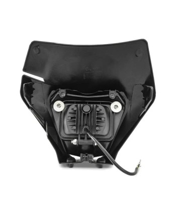 Projecteur LED moto + plaque pour Enduro XDure BK2 carenage Universel noir online