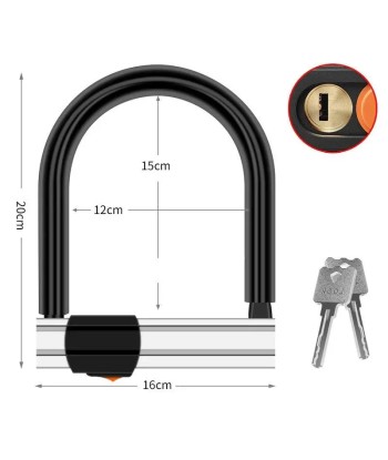 Antivol moto en "U" - LockDown Comparez et commandez 