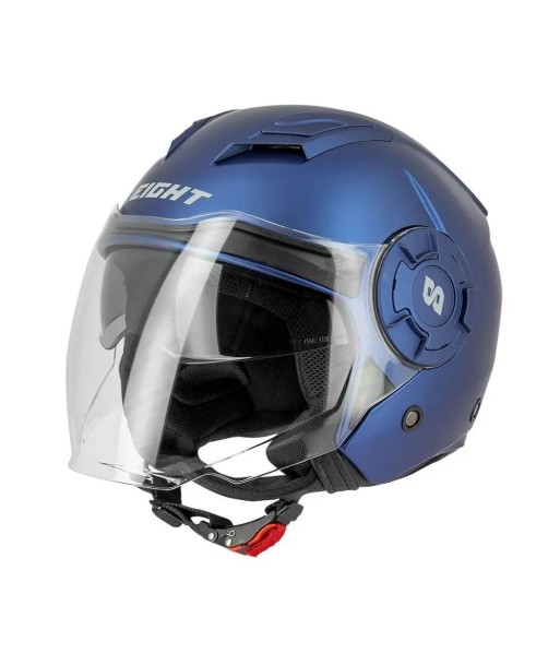 Casque jet bleu - S749 Twister pas cheres