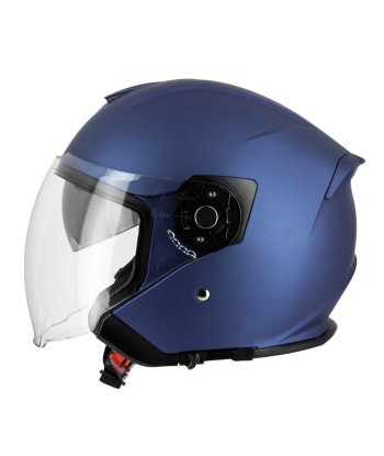 Casque Moto Jet Bleu pailleté | S770 KYLE soldes