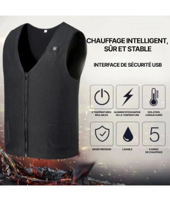 Gilet chauffant moto - UrbanHeat™ Par le système avancé 