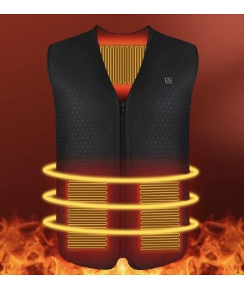 Gilet chauffant moto - UrbanHeat™ Par le système avancé 