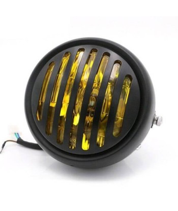 Phare rond moto avec grille Jusqu'à 80% De Réduction