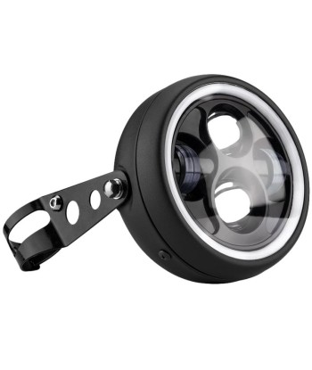 Phare moto LED rond - 5.75pouces en linge