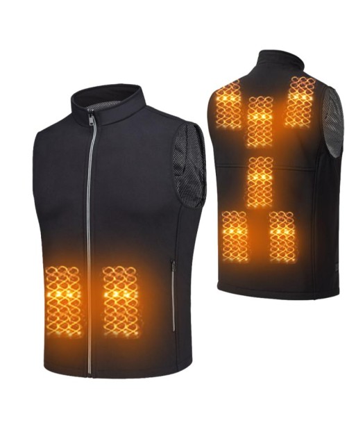 Gilet Chauffant Moto - 8 zones store