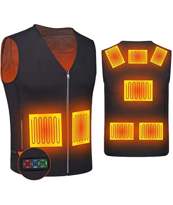 Gilet Chauffant Moto - 8 zones store