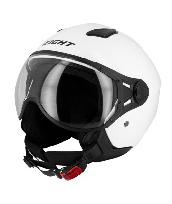 Helm im Kampfjet-Stil – LEOV S779 WEISS français