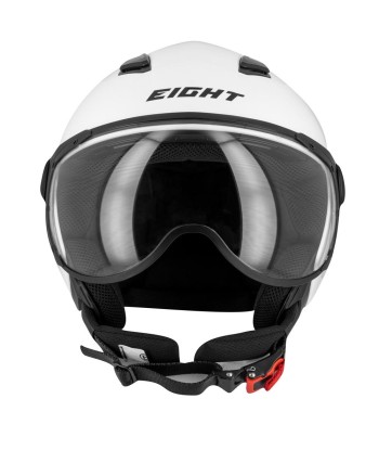 Helm im Kampfjet-Stil – LEOV S779 WEISS français