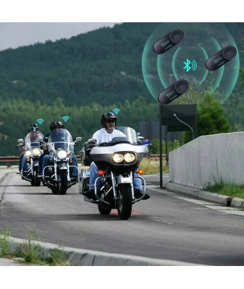 Intercom moto musique le concept de la Pate a emporter 