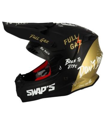 Casque moto cross - Faster FullGaz S849 pas chere