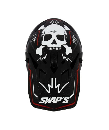 Casque moto cross - DEMON SWAPS S849 hantent personnes