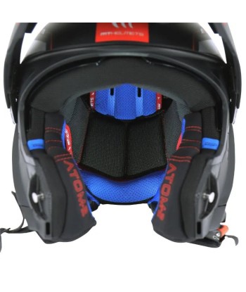 Casque modulable ATOM SV2 BAST D5 -NOIR/GRIS MAT (ECE 22.06) Faites des économies