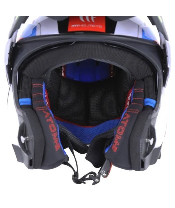 Casque moto modulable ATOM SV2 BAST A0 est présent 