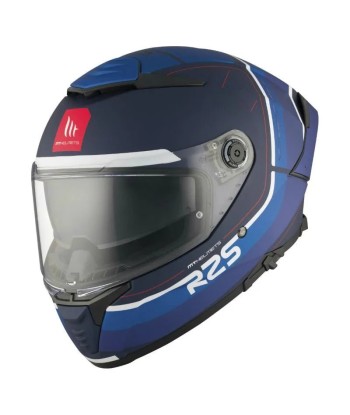 Casque integral moto/scooter | MT THUNDER 4 SV R25 C7 |  BLEU MAT Par le système avancé 