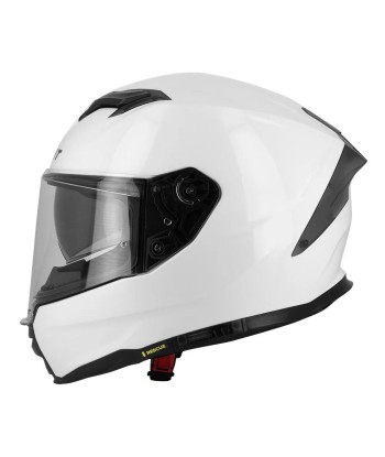 Gelber Motorrad-Integralhelm en stock