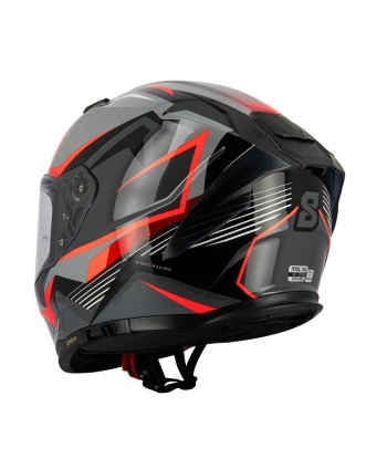 Gelber Motorrad-Integralhelm destockage