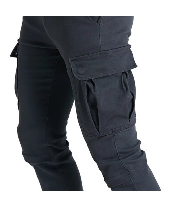 Pantalon cargo moto homme - Navy | UrbanGear™ Jusqu'à 80% De Réduction