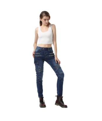 Pantalon jean moto femme - Bella Denim™ Bleu commande en ligne