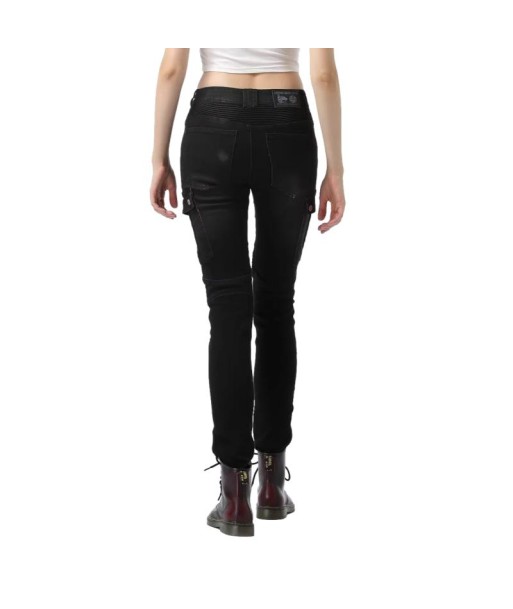 Pantalon jean moto femme - Bella Denim™Noir 2 - 3 jours ouvrés.